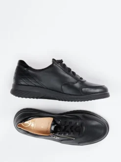 Ganter – Komfort-Sneaker aus Kalbleder schwarz
