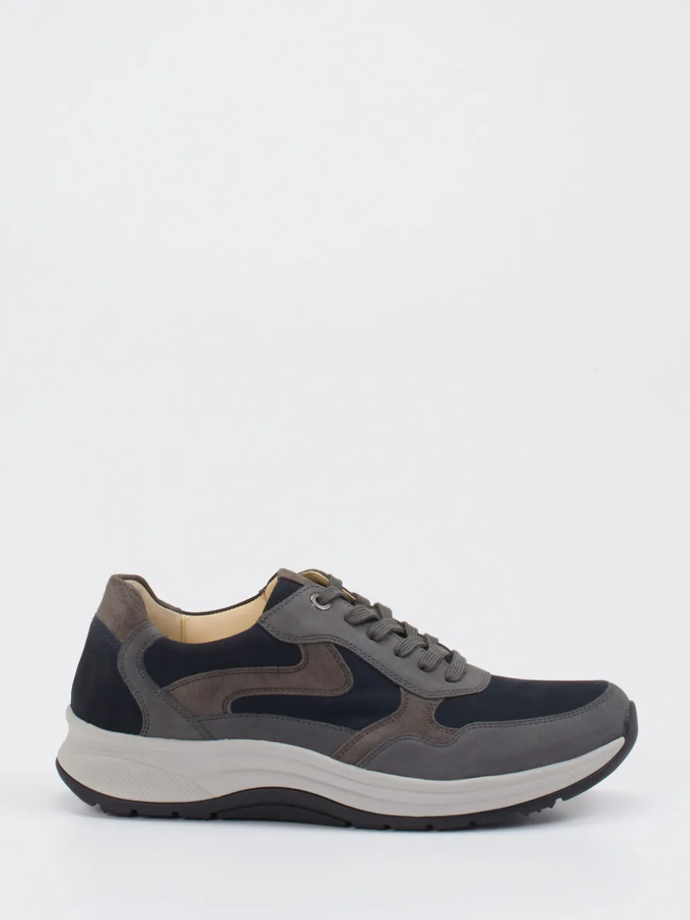 Ganter – Komfort-Sneaker aus Nubukleder anthrazit