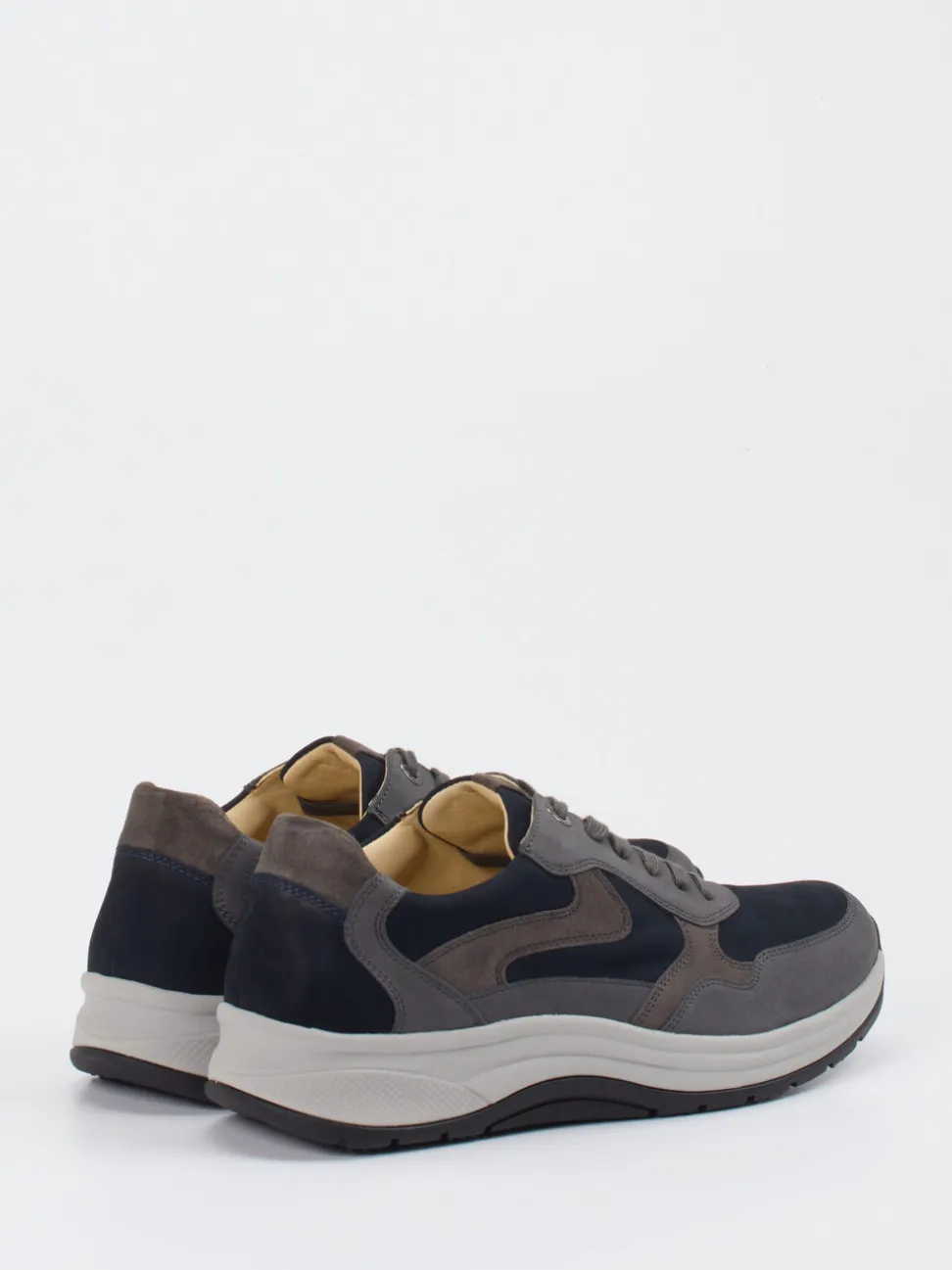 Ganter – Komfort-Sneaker aus Nubukleder anthrazit