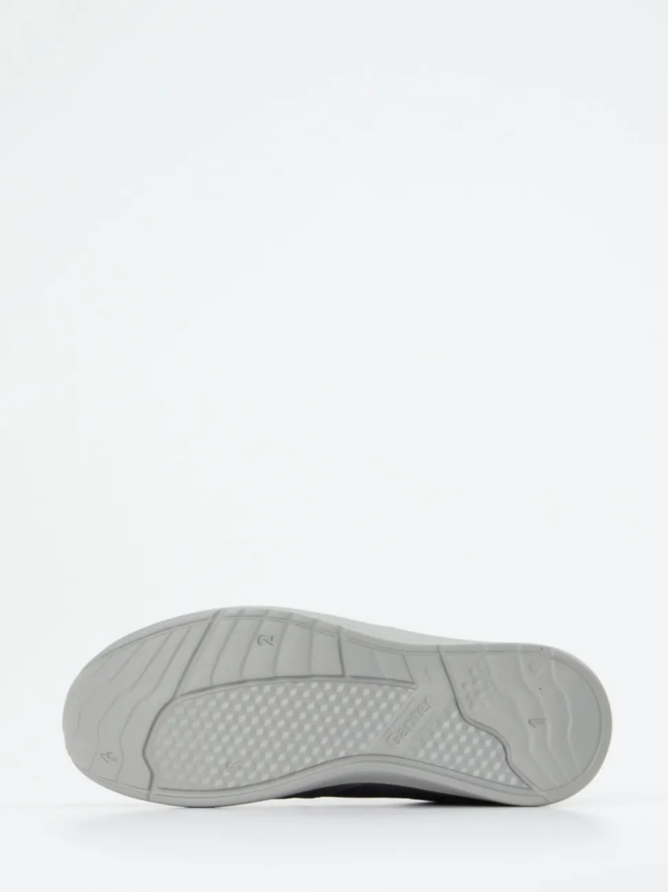 Ganter – Komfort-Sneaker aus Velourleder grau