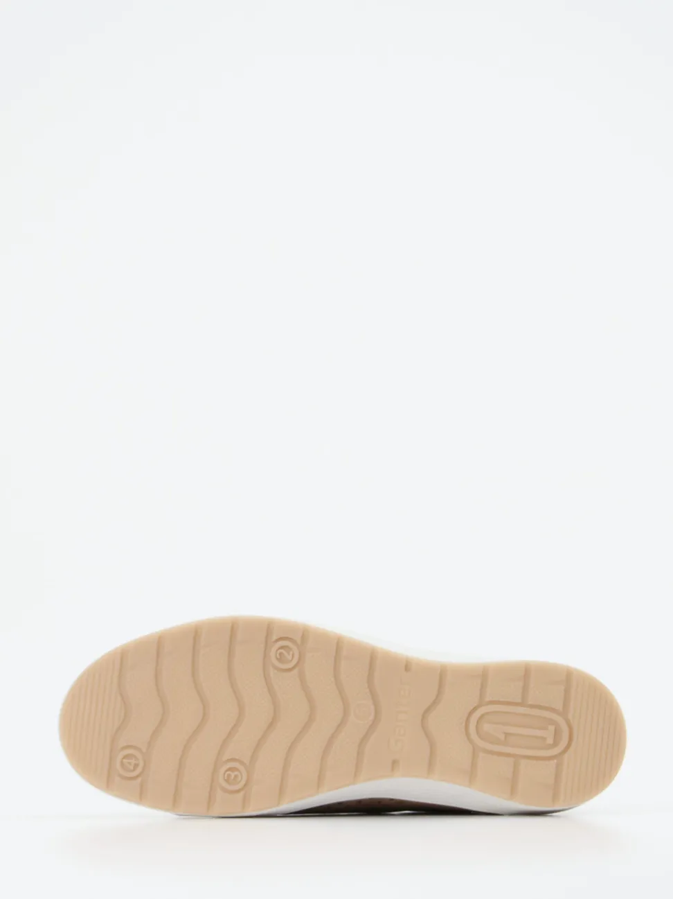Ganter – Komfort-Sneaker aus Nubukleder Beige