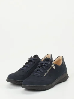 Ganter – Komfort-Sneaker aus Kalbleder dunkelblau
