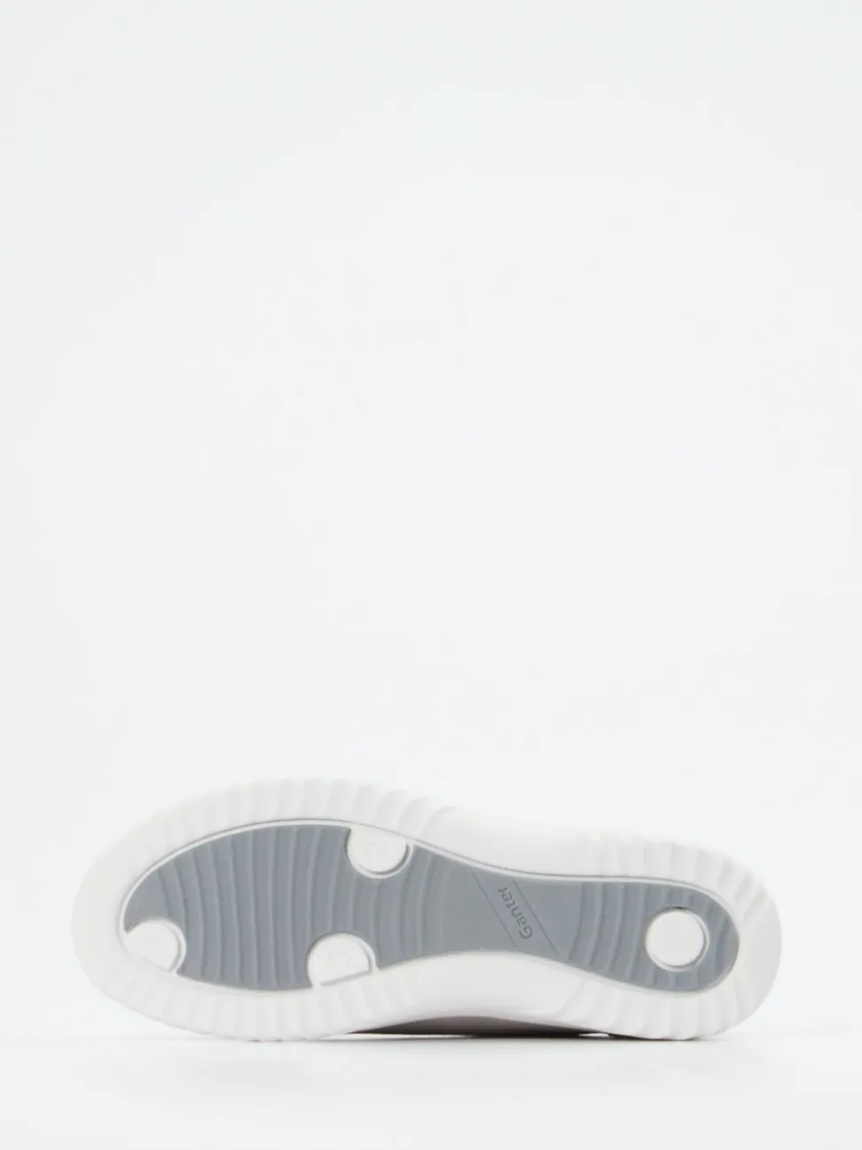 Ganter – Komfort-Sneaker aus Veloursleder Hellgrau