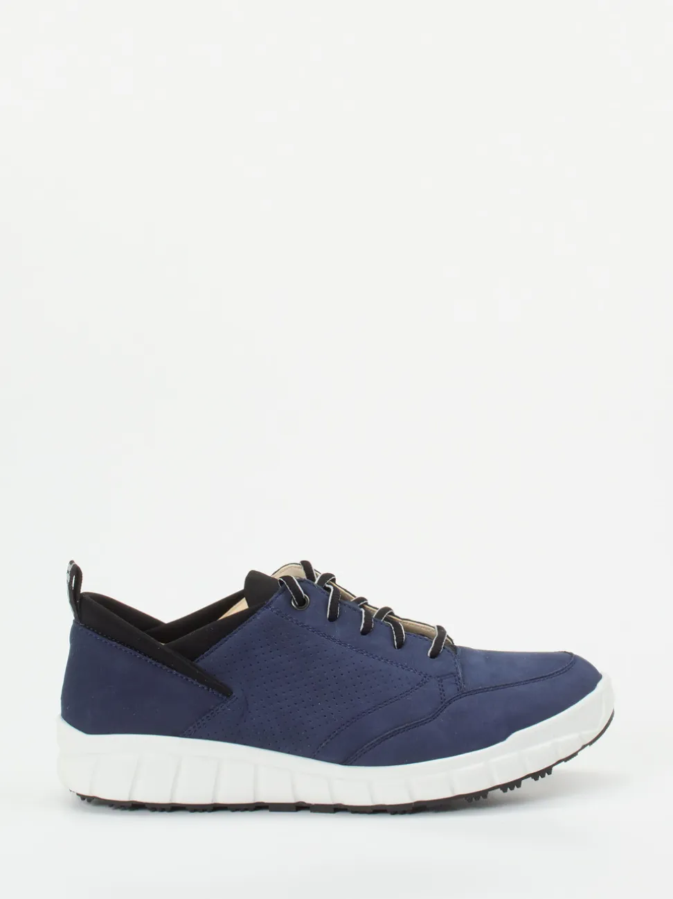Ganter – Komfort-Sneaker aus Nubukleder blau