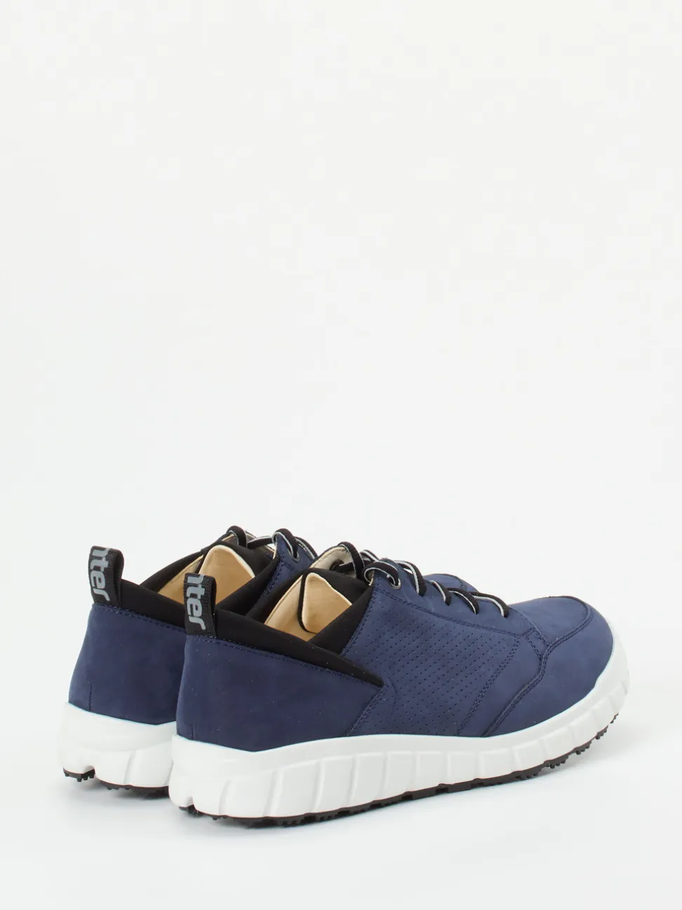 Ganter – Komfort-Sneaker aus Nubukleder blau
