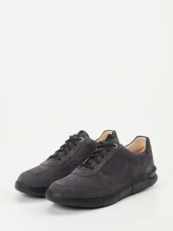 Ganter – Komfort-Sneaker aus Veloursleder anthrazit