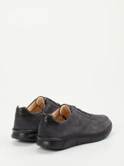 Ganter – Komfort-Sneaker aus Veloursleder anthrazit