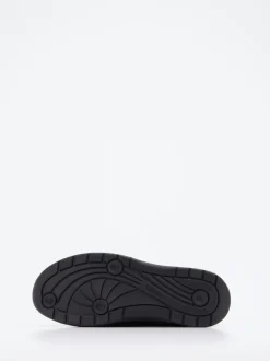 Ganter – Komfort-Sneaker aus Veloursleder bordeauxrot