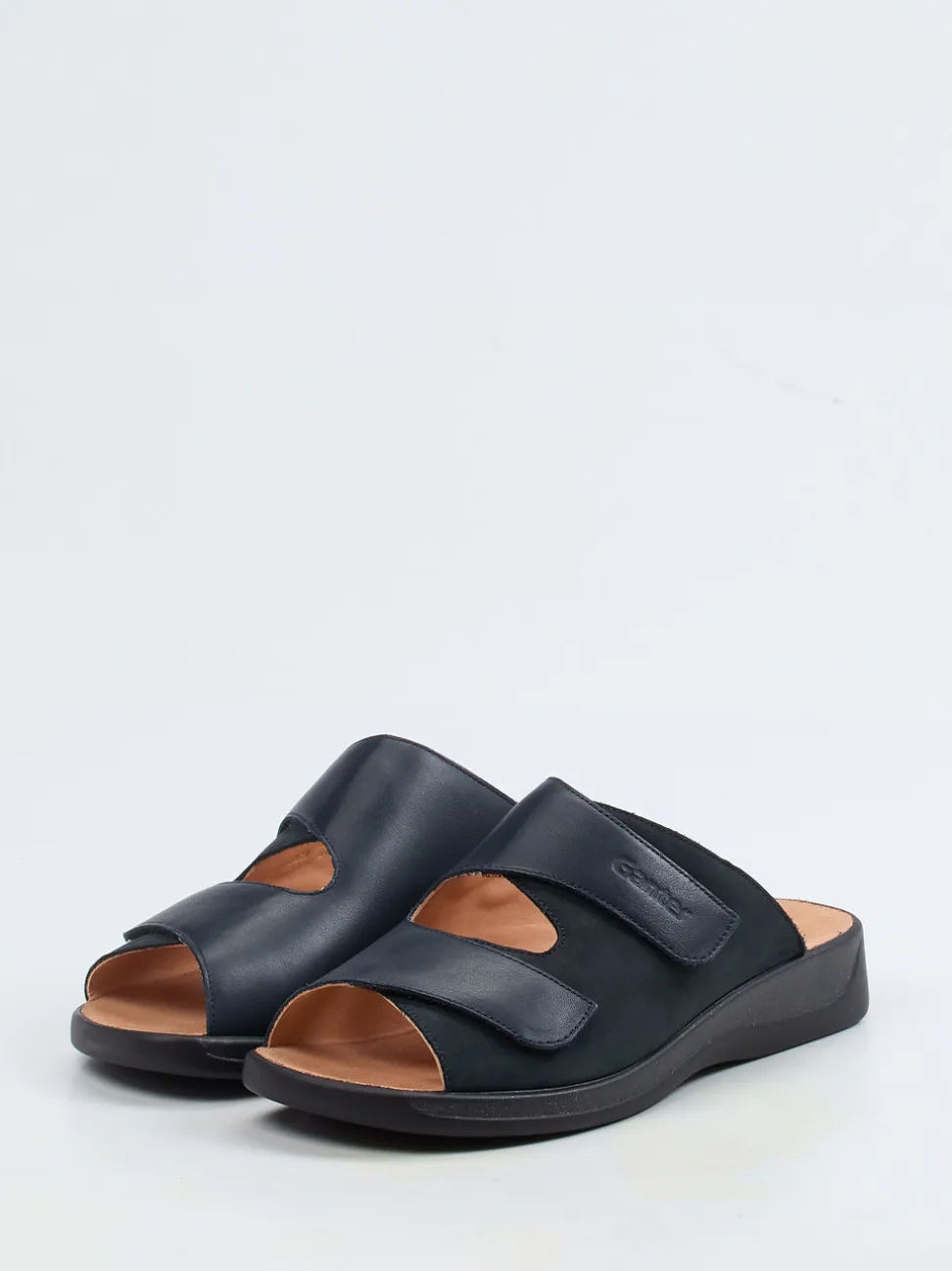 Ganter – Pantolette aus Kalbleder in Schwarz