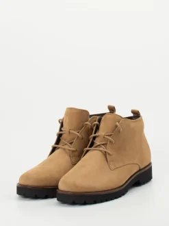 Ganter – Schnürboots aus Nubukleder sandbeige