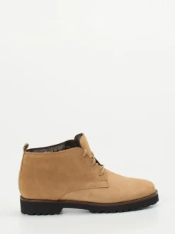 Ganter – Schnürboots aus Nubukleder sandbeige