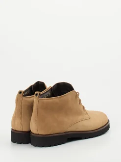 Ganter – Schnürboots aus Nubukleder sandbeige