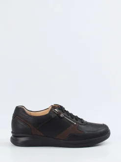 Ganter – Schnürschuh aus Kalbleder in Schwarz