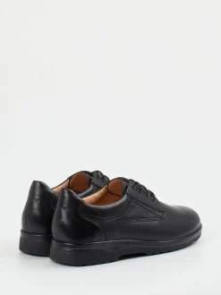 Ganter – Schnürschuh aus Lammleder Schwarz