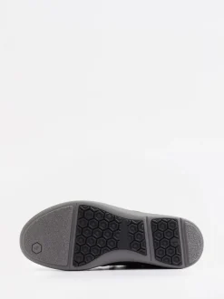 Ganter – Schnürschuh aus Nubukleder in Anthrazit