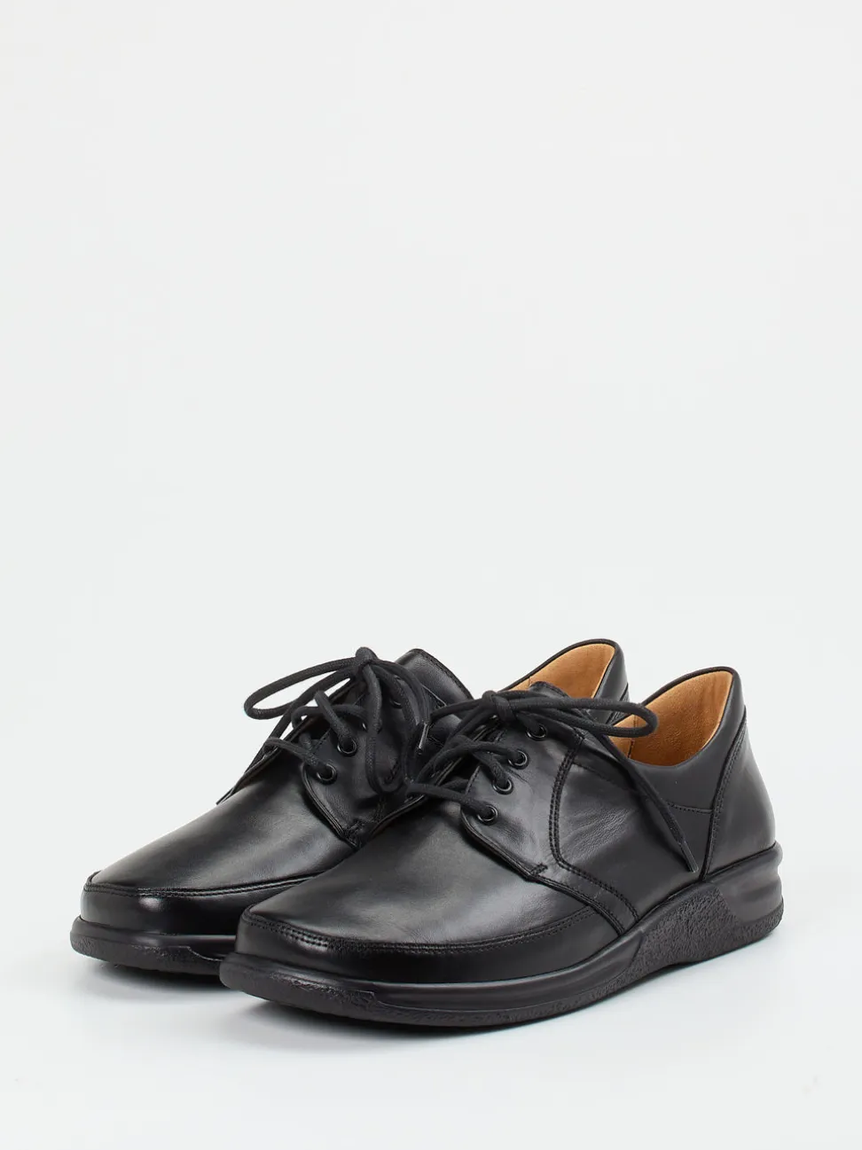 Ganter – Schnürschuhe aus Kalbleder schwarz