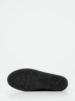 Ganter – Schnürstiefelette aus Veloursleder grau