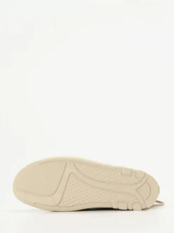 Ganter – Schnürstiefelette aus Veloursleder taupe