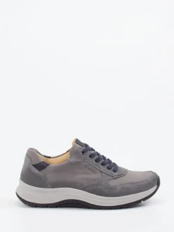Ganter – Sneaker aus Nubukleder in Grau