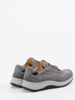 Ganter – Sneaker aus Nubukleder in Grau