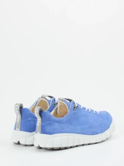Ganter – Sneaker aus Veloursleder jeansblau