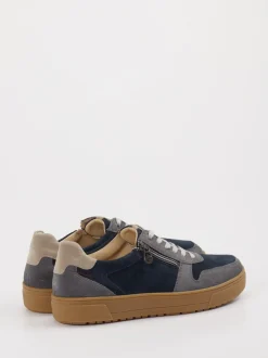 Ganter – Sneaker aus Veloursleder Dunkelblau