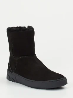 Ganter – Stiefelette aus Nubukleder in Schwarz