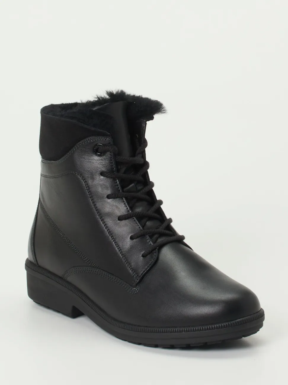 Ganter – Stiefeletten aus Kalbleder Schwarz