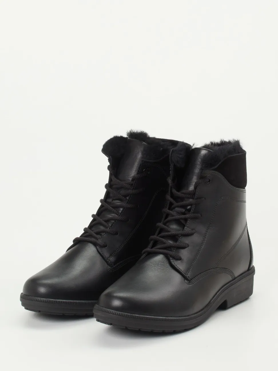 Ganter – Stiefeletten aus Kalbleder Schwarz