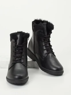 Ganter – Stiefeletten aus Kalbleder Schwarz