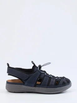 Ganter – Trekking-Sandalen aus Nubukleder dunkelblau