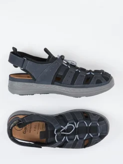 Ganter – Trekking-Sandalen aus Nubukleder dunkelblau