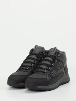 Geox – Outdoor-Sneaker aus Synthetik schwarz
