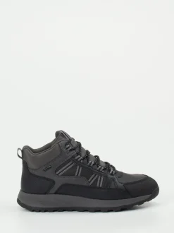 Geox – Outdoor-Sneaker aus Synthetik schwarz