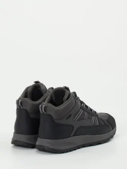Geox – Outdoor-Sneaker aus Synthetik schwarz