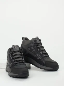 Geox – Outdoor-Sneaker aus Synthetik schwarz