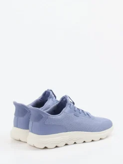 Geox – Sneaker aus Textil in Lavendelblau