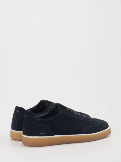 Geox – Sneaker aus Veloursleder Dunkelblau