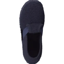 Giesswein – Hüttenschuhe aus Wollfilz Dunkelblau