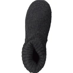 Giesswein – Hüttenschuhe aus Wollfilz anthrazit