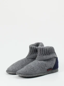 Giesswein – Hüttenschuhe aus Wollfilz grau