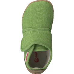 Giesswein – Kinder-Hausschuhe aus Textil in Grün