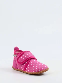 Giesswein – Kinderhausschuh aus Canvas in Pink