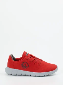 Giesswein – Woll-Sneaker aus Merinowolle Tomatenrot