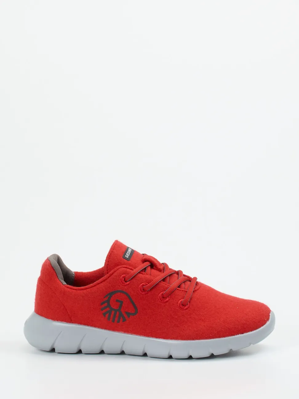 Giesswein – Woll-Sneaker aus Merinowolle Tomatenrot