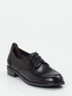 Ginger & Glove – Brogues aus Lammleder in Schwarz