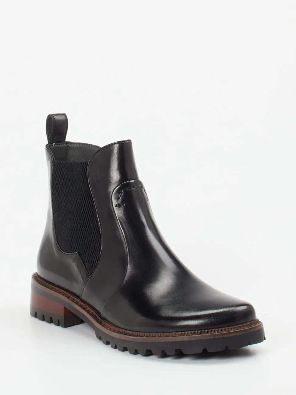 Ginger & Glove – Chelsea Boots aus Lammleder schwarz