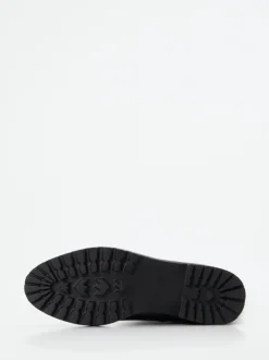 Ginger & Glove – Kniehohe Stiefel aus Lammleder schwarz