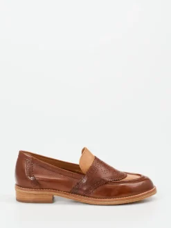 Ginger & Glove – Loafer aus Lammleder in Braun