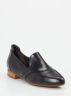Ginger & Glove – Loafer aus Lammleder Dunkelblau